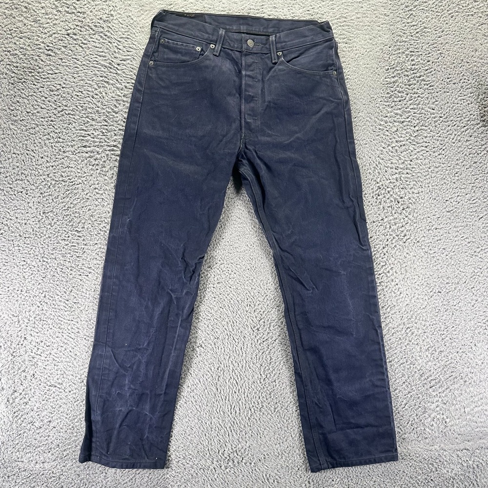 Vintage Levi's 501 Jeans Mens 32x30 Blue Cotton Denim Straight Leg Button Fly